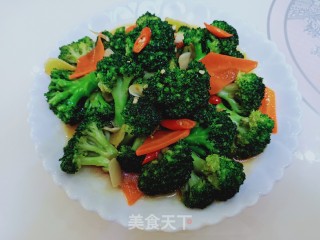 Broccoli in Oyster Sauce recipe