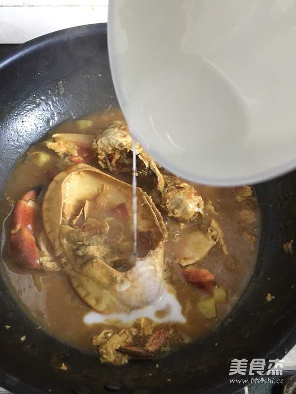 Curry Breaded Crab recipe