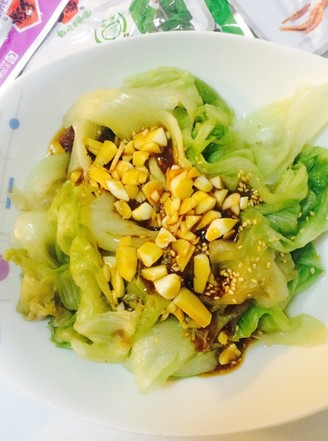 Slimming 005 Lettuce in Oyster Sauce recipe