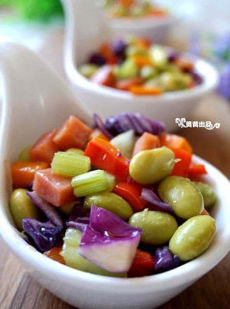 Colorful Stir-fried Vegetables with Good Looks recipe