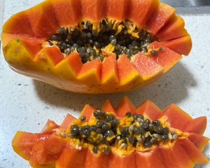 Stewed Hashima with Papaya recipe