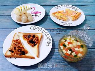 Ham and Tofu Soup recipe