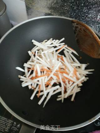 Stir-fried Sansi recipe