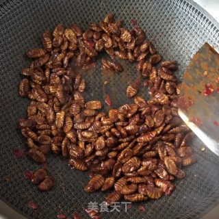 Spicy Silkworm Pupa recipe