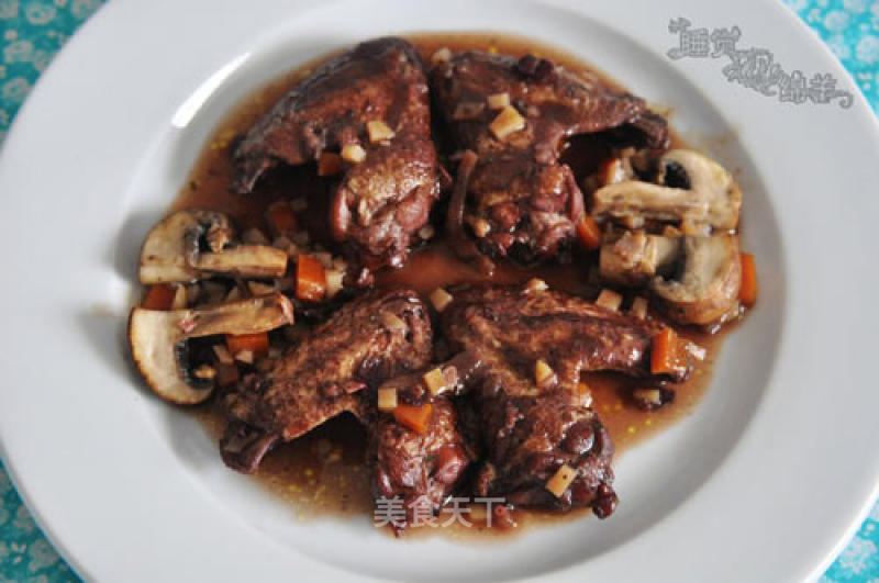 Coq Au Vin – French Wine Stewed Chicken