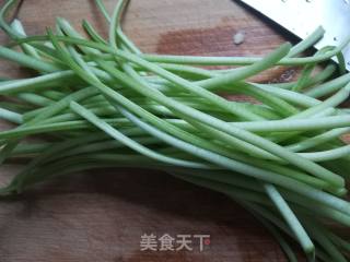 Garlic Sweet Potato Stem recipe