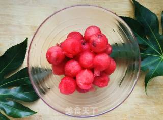 Lychee Watermelon Balls recipe