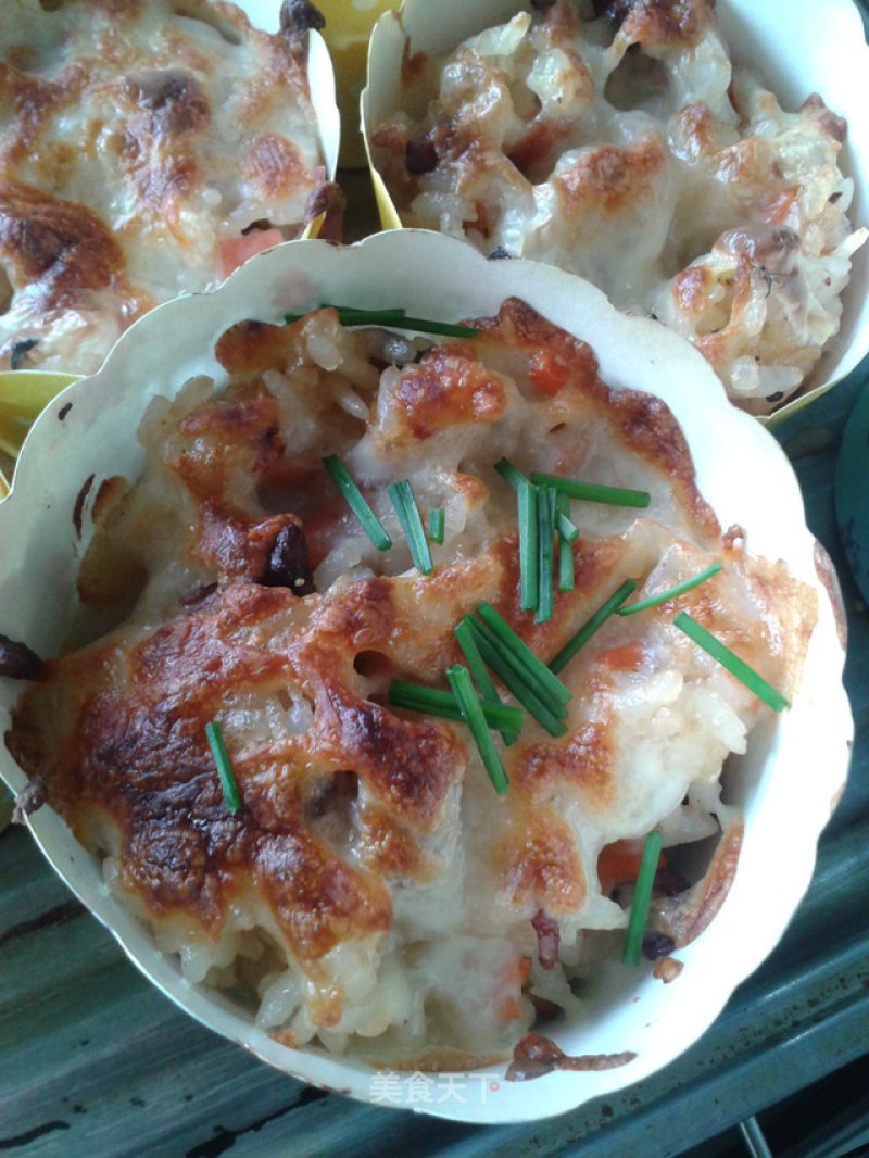 Mini Rice Pizza recipe