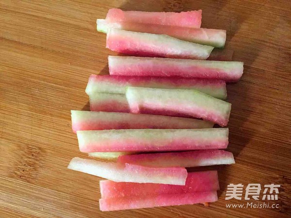 Cold Watermelon Peel recipe