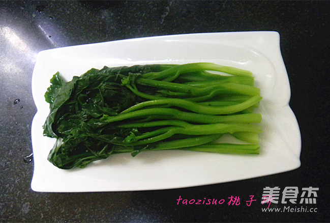 Boiled Chinese Kale recipe