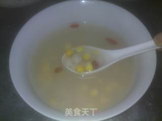 Corn and Wolfberry Dumpling Soup recipe