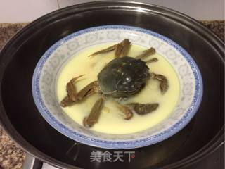 Steamed Crab with Egg recipe