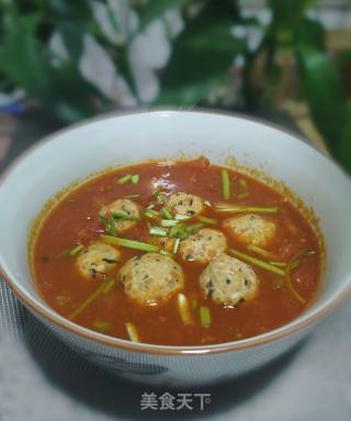 Tomato Chicken Meatballs recipe