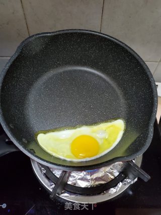 Poached Egg Cucumber Soup recipe