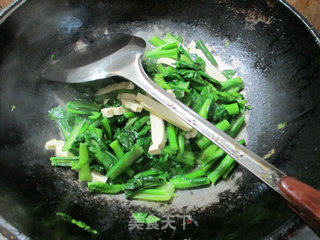 Stir-fried Rape Root with Tofu recipe