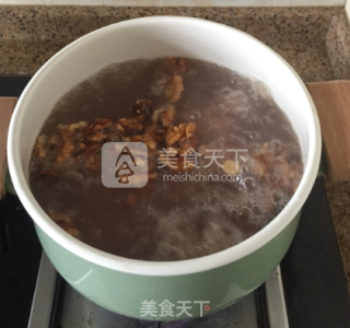 Walnut Lotus Seed Pork Bone Pot recipe