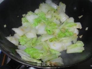 Chinese Cabbage Braised Tofu with Oil recipe