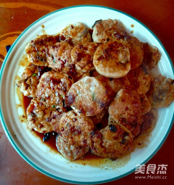 Lotus Root Stuffed Fish Meat recipe