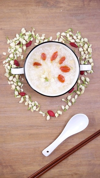 Shimei Congee-flower Congee Series|"jasmine Congee" Soothes The Liver and Regulates Qi, recipe