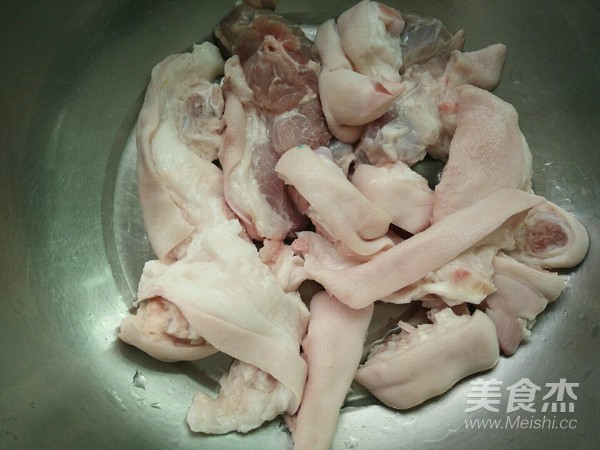 Lazy Version of Sha Ginger White Sliced Pork Knuckle recipe