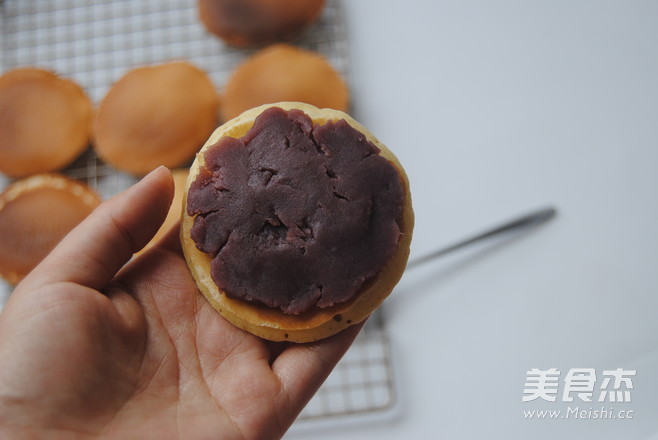 Purple Potato Dorayaki recipe
