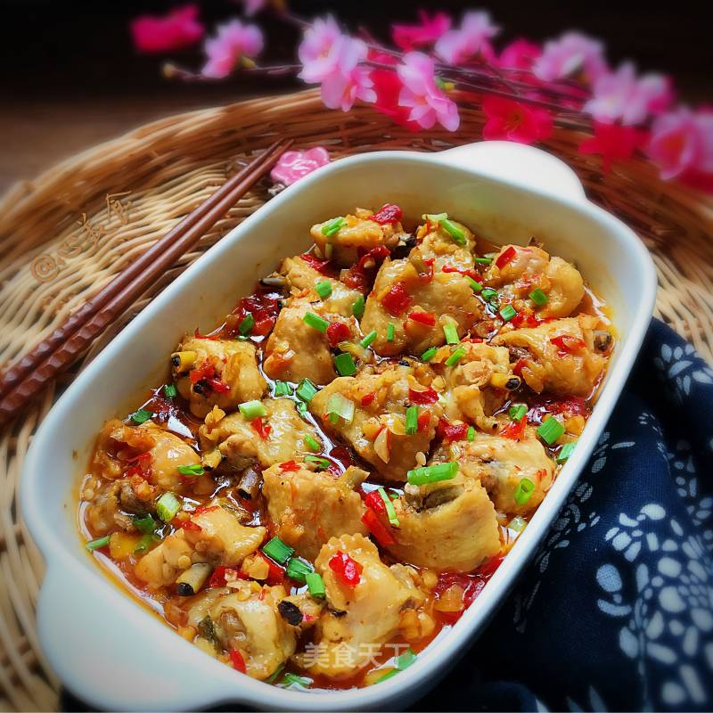 [shanghai] Steamed Chicken Wings with Chopped Pepper recipe