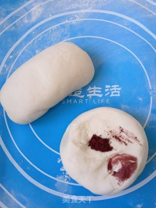 Two-color Xiangyun Mantou recipe