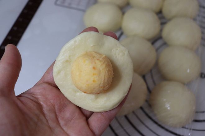 Salted Egg Yolk Toast recipe