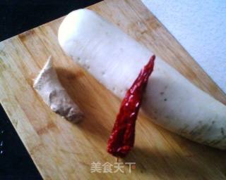 Soaked Radish recipe