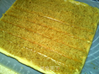 Pork Floss Cake Roll recipe