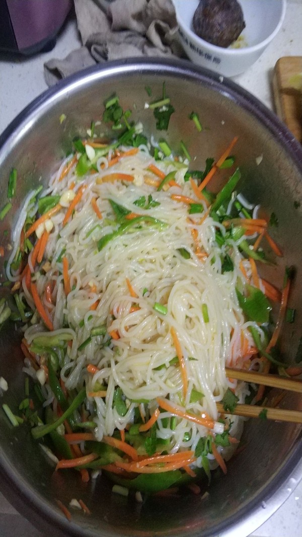 Cold Korean Noodles recipe