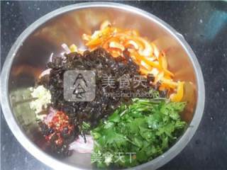 Pepper and Radish Mixed with Fungus recipe