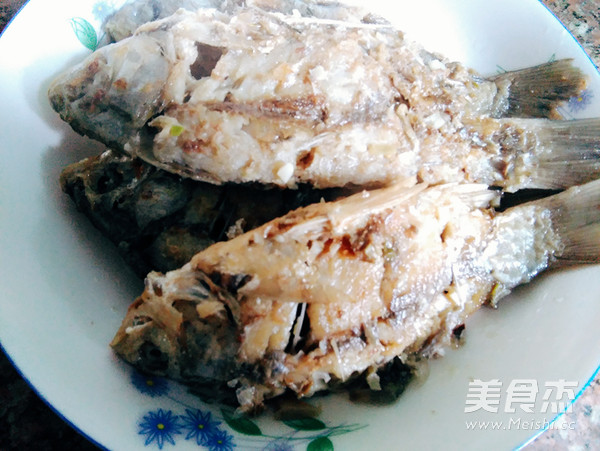 Roasted Crucian recipe