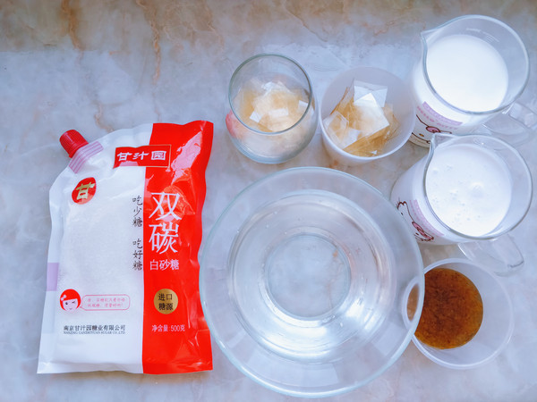 Crystal Osmanthus Cake with Coconut Milk recipe