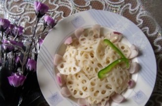 Lotus Root in Lotus Pond recipe