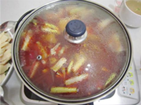 Spicy Bullfrog Hot Pot recipe