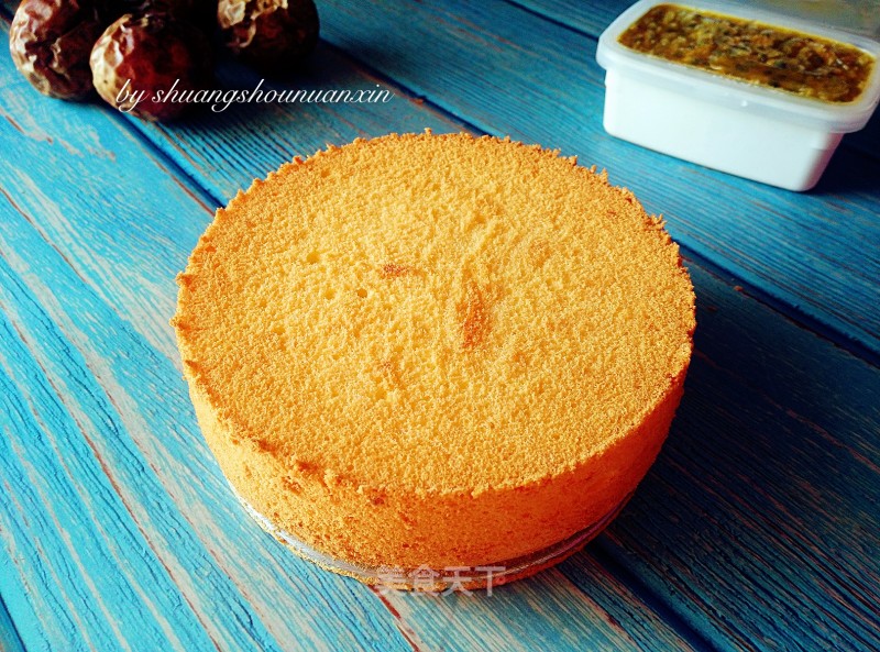 Passion Fruit Chiffon Cake recipe