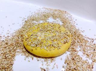 Children's Favorite-pumpkin Glutinous Rice Bean Paste Cake recipe