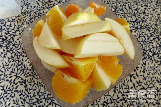 Sweet Orange and White Pear Juice recipe