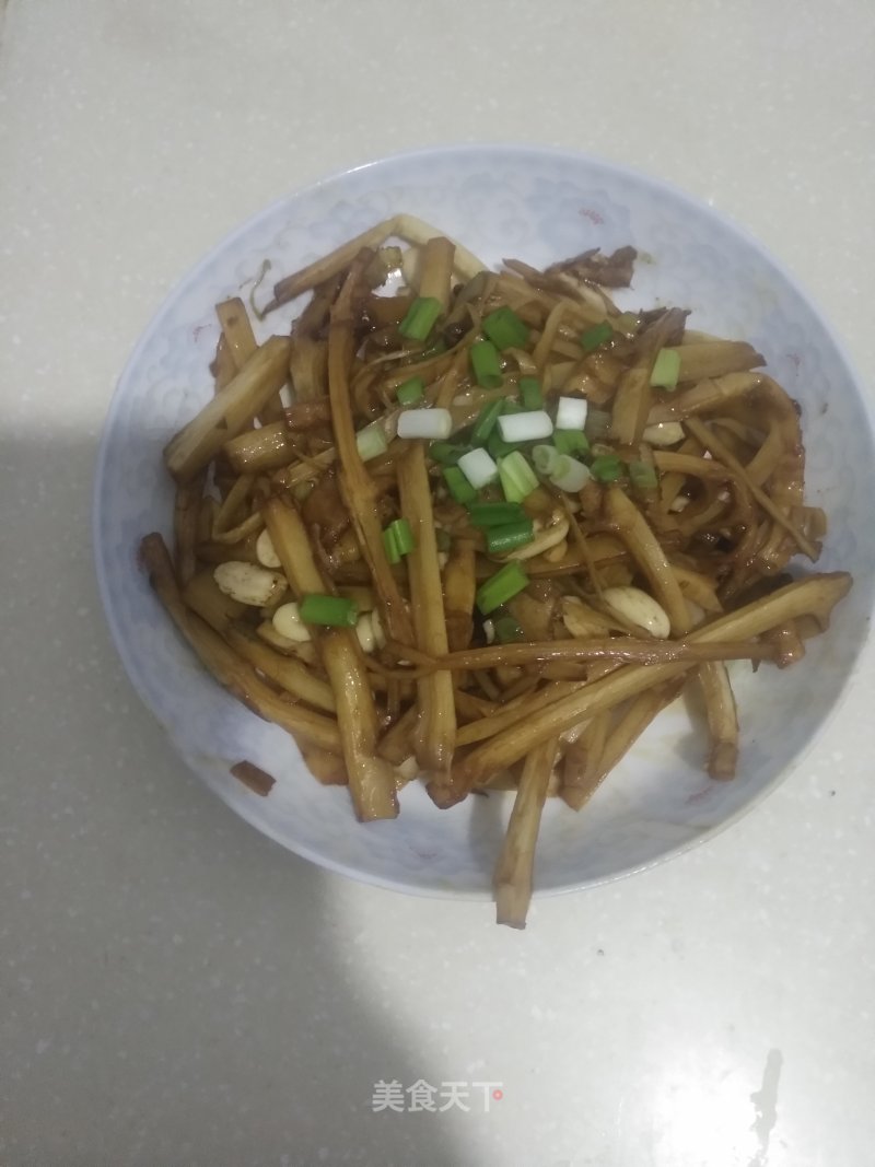 Stir-fried Bamboo Shoot Tips recipe