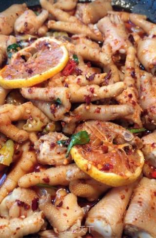 Pickled Pepper Chicken Feet recipe