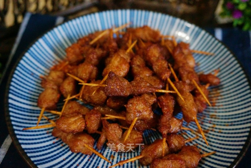Toothpick Meat recipe