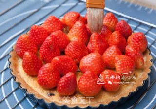 Almond Strawberry Pie recipe