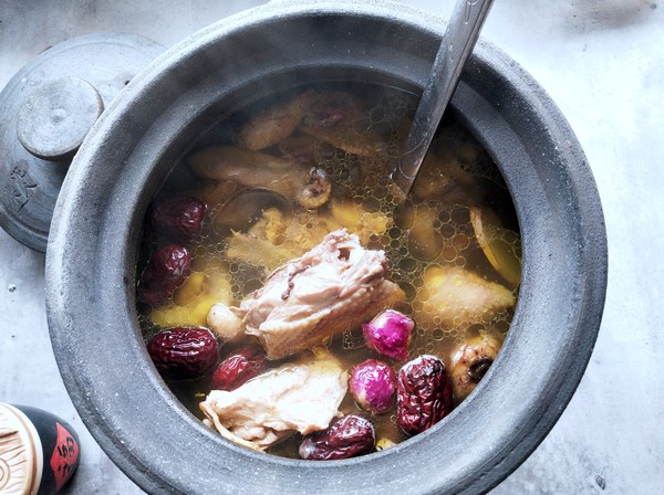 Peony Chicken Soup recipe