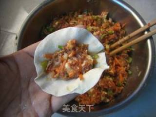 Beef Carrot Dumplings recipe