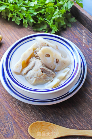 Lotus Root Pork Ribs Soup recipe