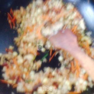 Stir-fried Glutinous Rice recipe