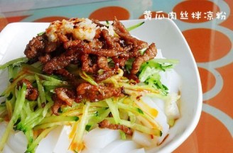 Cucumber Shredded Pork Jelly recipe