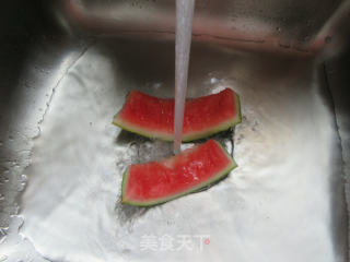 Stir-fried Papaya with Watermelon Peel recipe