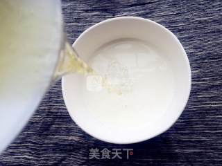 Double Skin Milk (kiwi) recipe